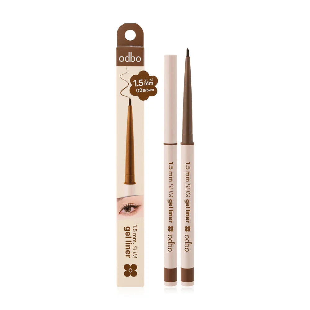 ODBO Slim Gel Liner 1.5mm 0.7g - #02 Brown