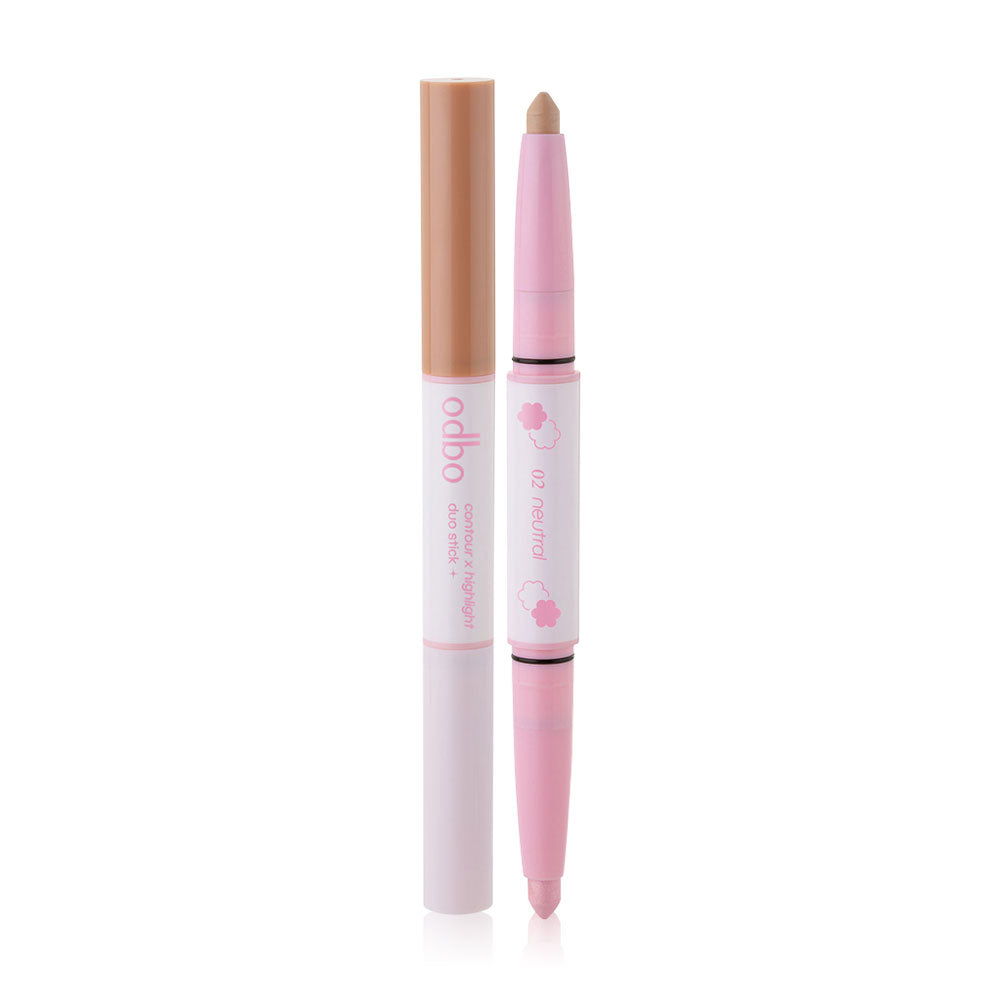 ODBO Contour x Highlight Duo Stick 2.4g - #02