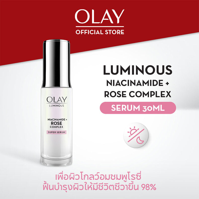 Olay Luminous Niacinamide + Rose Complex Super Serum 30ml