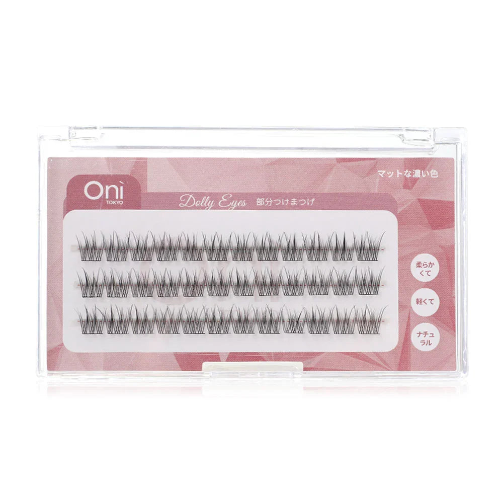 Oni Dolly Eyes Cluster Eyelashes 10mm - Mermaid
