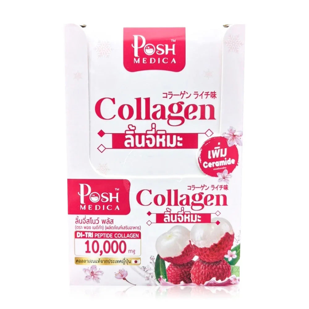 Posh Medica Collagen Lychee Snow Plus 18g