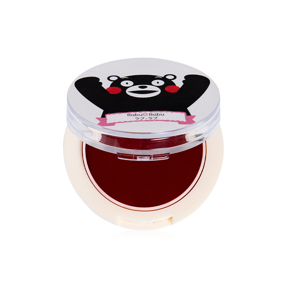 RABU RABU Kumamon Natural Look Cream Blush 3g - #01 Yasmin Red