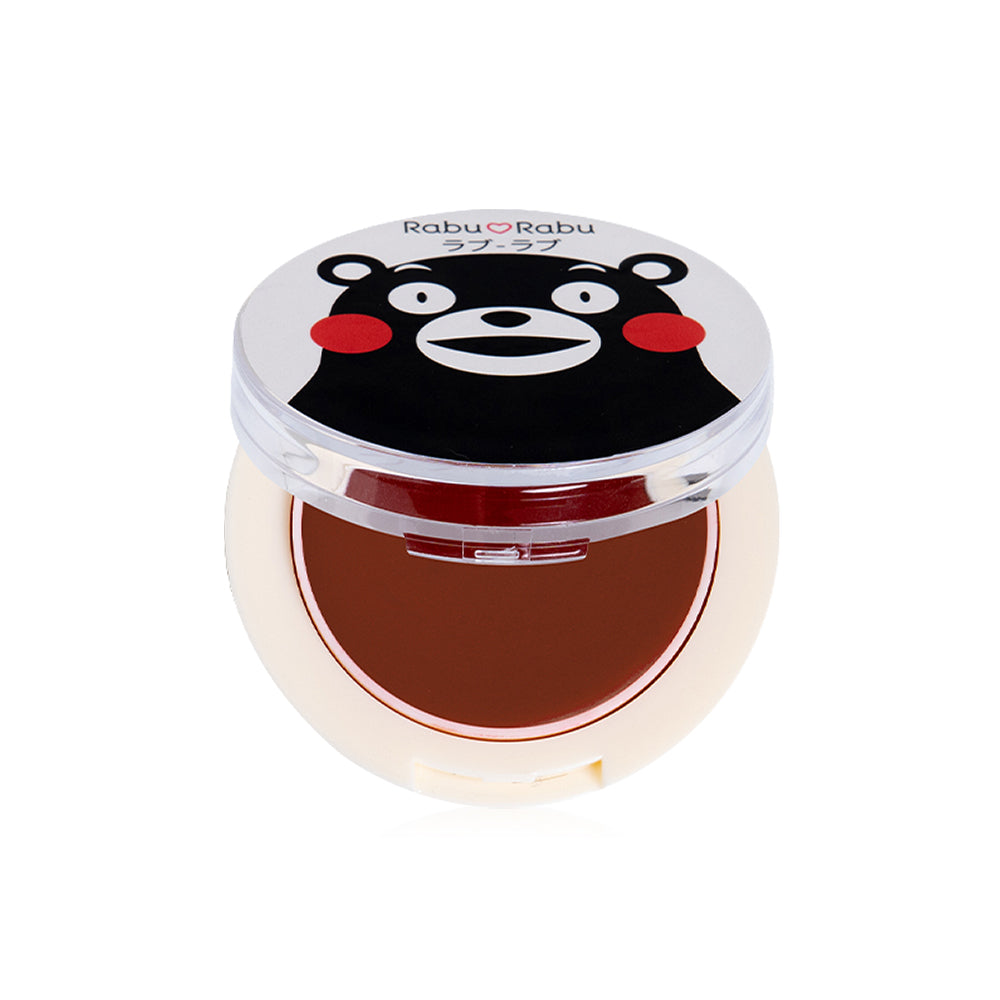 RABU RABU Kumamon Natural Look Cream Blush 3g - #05 Hanna Coral