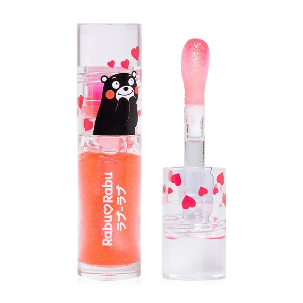 WEDNESDAY WEDNESDAY Kumamon Lip Oil 4g - #01 Raspberry