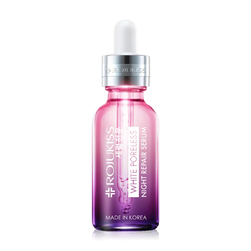 Rojukiss White Poreless Night Repair Serum 30ml