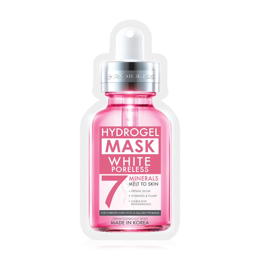 Rojukiss White Poreless Hydrogel Mineral Mask 7 25ml