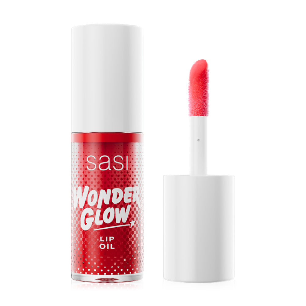 SASI Wonder Glow Lip Oil 4g - #01 Glossy Red