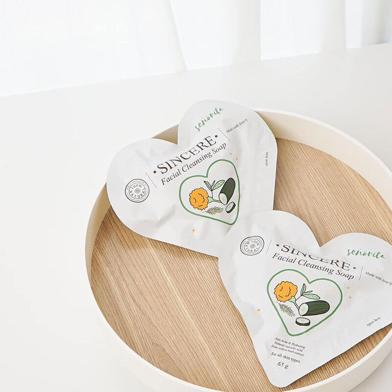 Seno Sincere Facial Cleansing Soap 65g