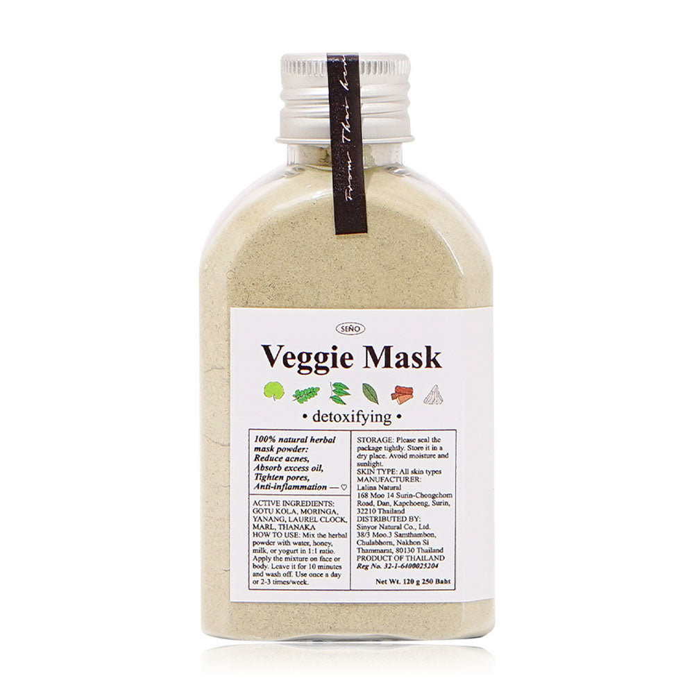 Seno Veggie Mask Herbal Facial Mask Powder 120g