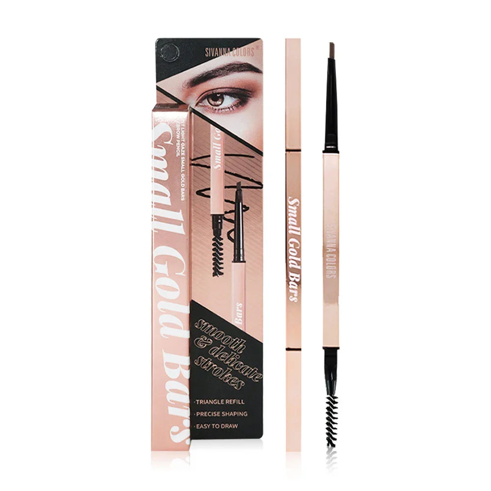 SIVANNA Colors Mist Light Gaze Small Gold Bars Eyebrow Pencil 0.3g - #01