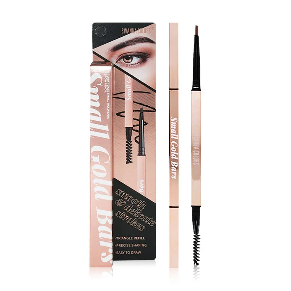 SIVANNA Colors Mist Light Gaze Small Gold Bars Eyebrow Pencil 0.3g - #02