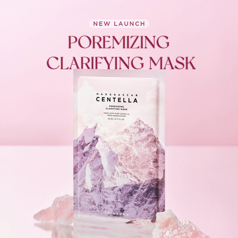 SKIN1004 Poremizing Clarifying Mask Facial mask sheet [23ml x 5 Sheets]