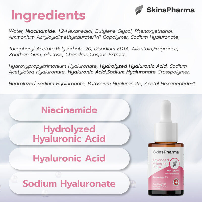 SkinsPharma Advanced Whitening Serum 30ml