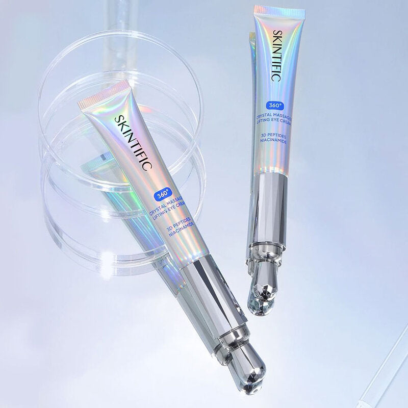 SKINTIFIC 360 Crystal Massager Lifting Eye Cream 20g