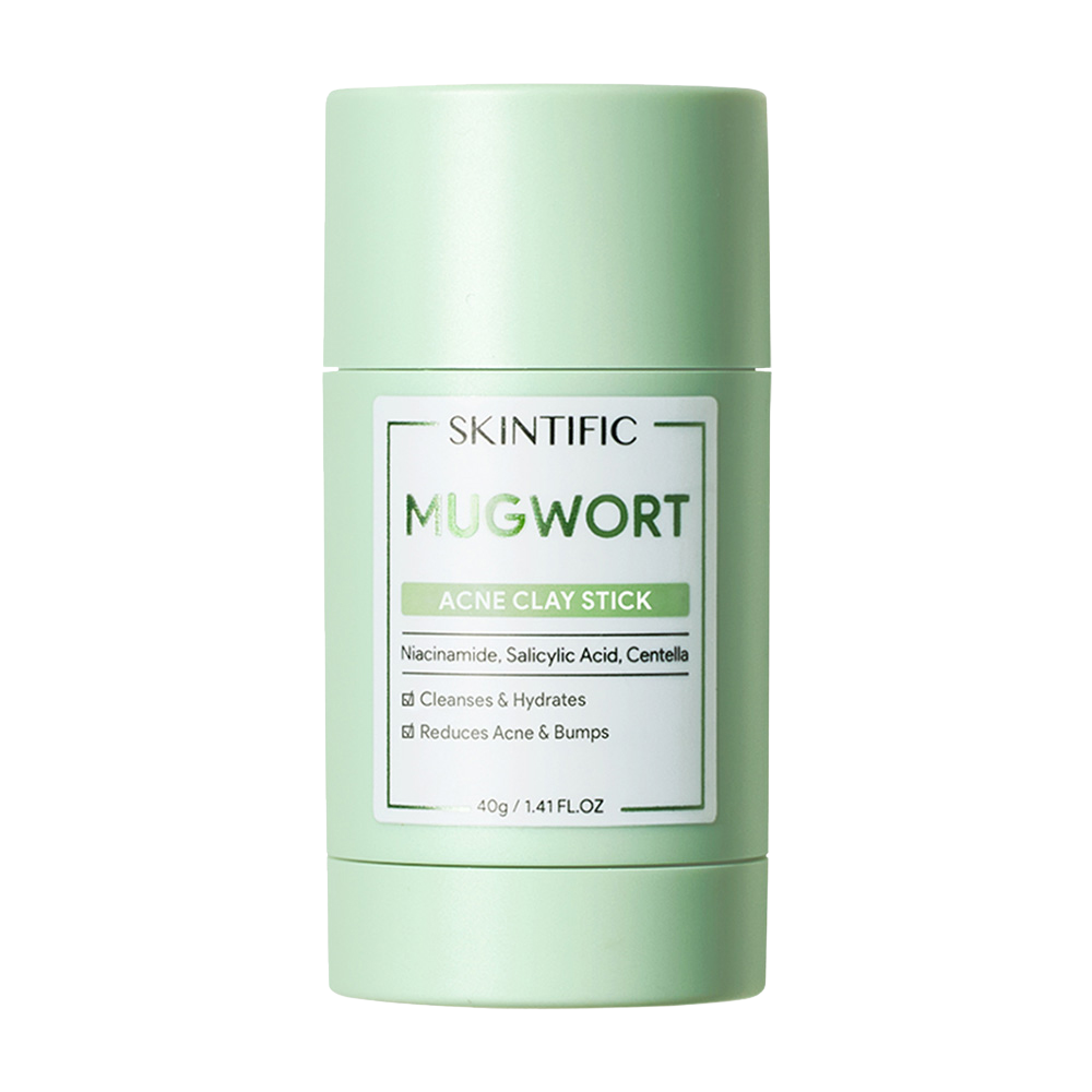 SKINTIFIC Mugwort Anti Pores & Acne Clay Stick 40g
