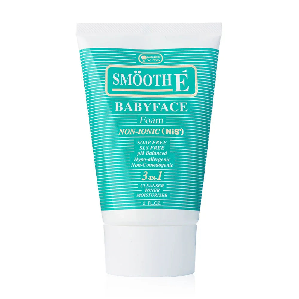 Smooth E Face Wash - Babyface Non-Ionic Cleanser 60g