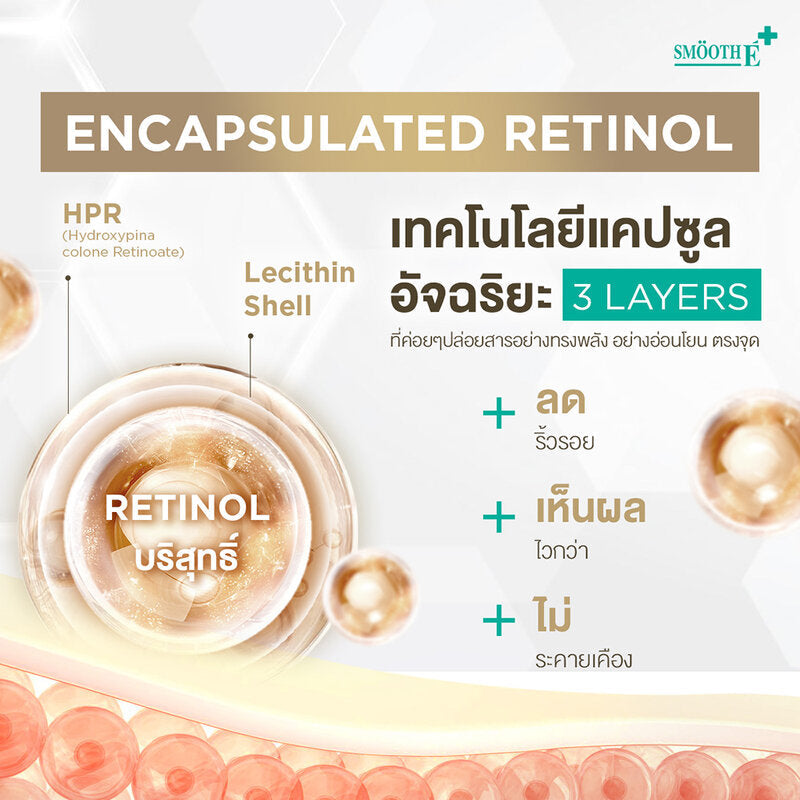 Smooth E Retinol Plus Deep Wrinkle Repair Serum 30g
