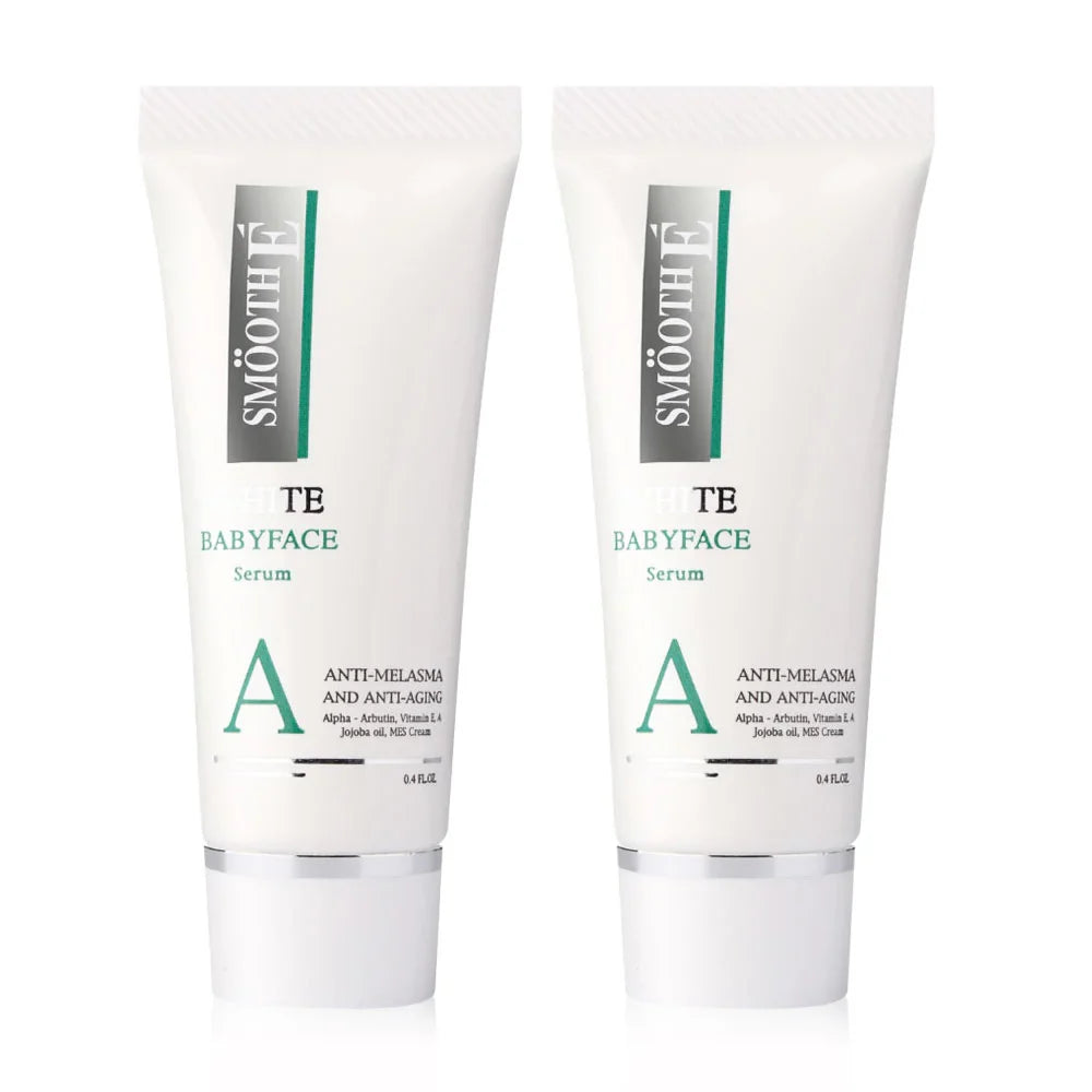 Smooth E White Babyface Serum 12g x 2pcs
