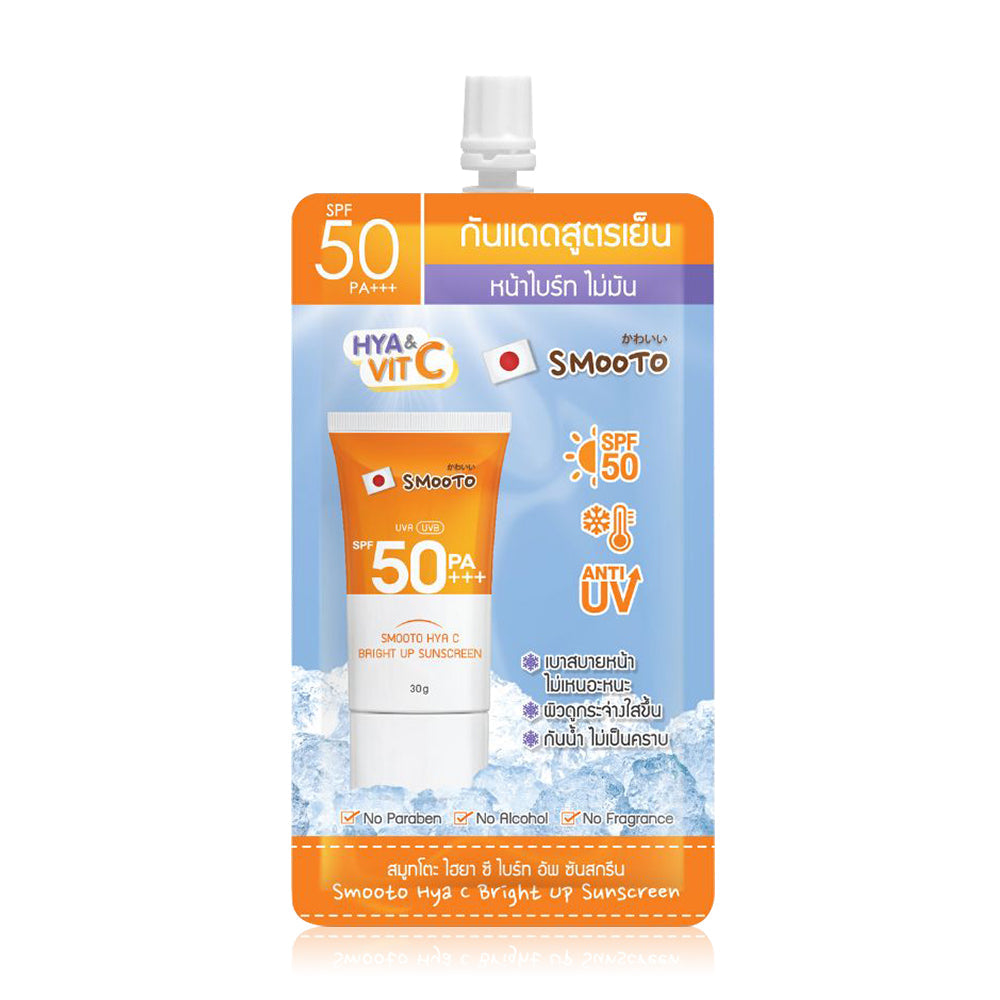 Smooto Hya C Bright Up Sunscreen 30g