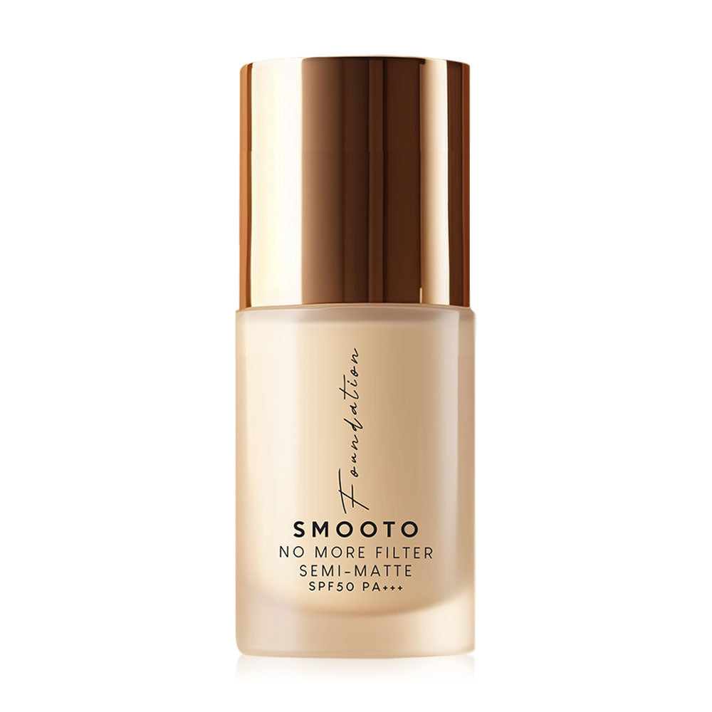 Smooto No More Filter Semi-Matte Foundation 30g - #01 Lightweight