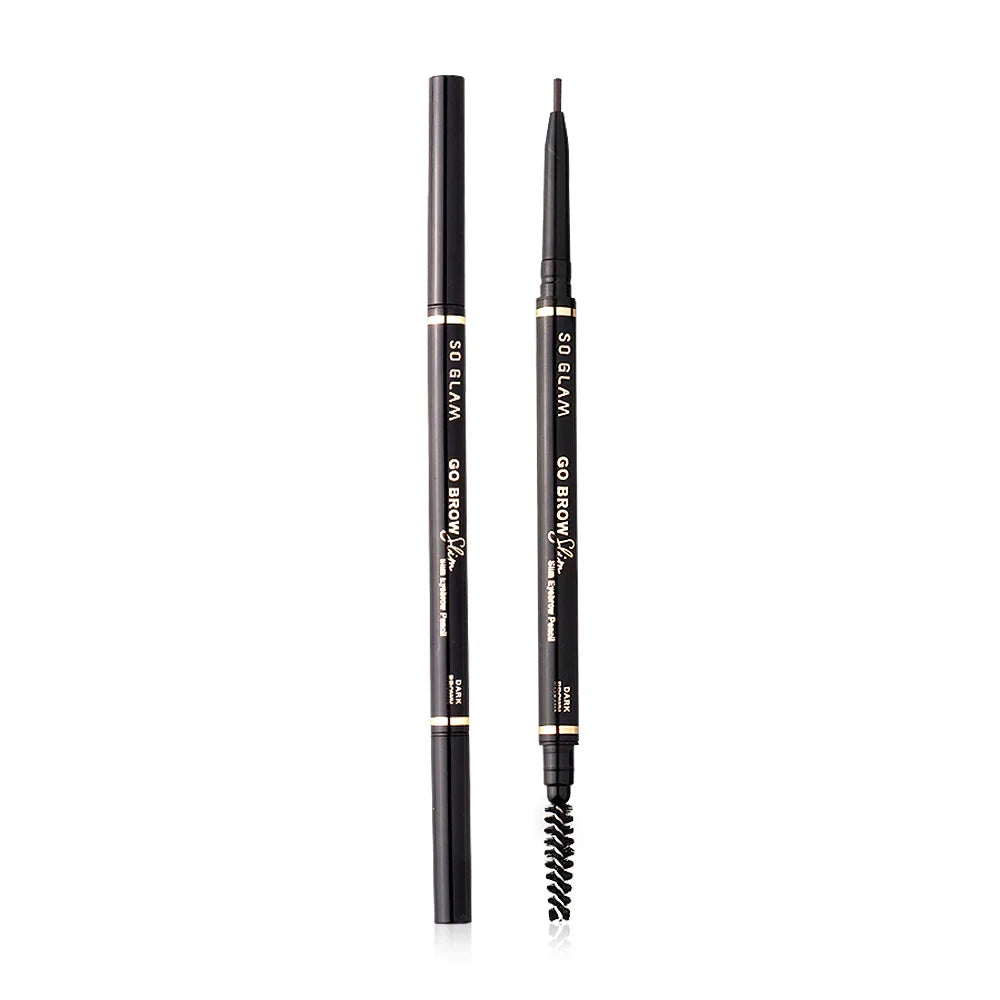 So Glam Go Brow Slim Slim Eyebrow Pencil 1.5g - #01 Dark Brown