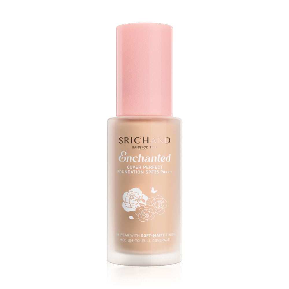 Srichand Enchanted Cover Perfect Foundation SPF35 PA+++ 30ml - #110 Vanilla