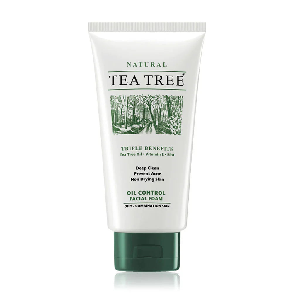 Tea Tree Oil Control Facial Foam 140g