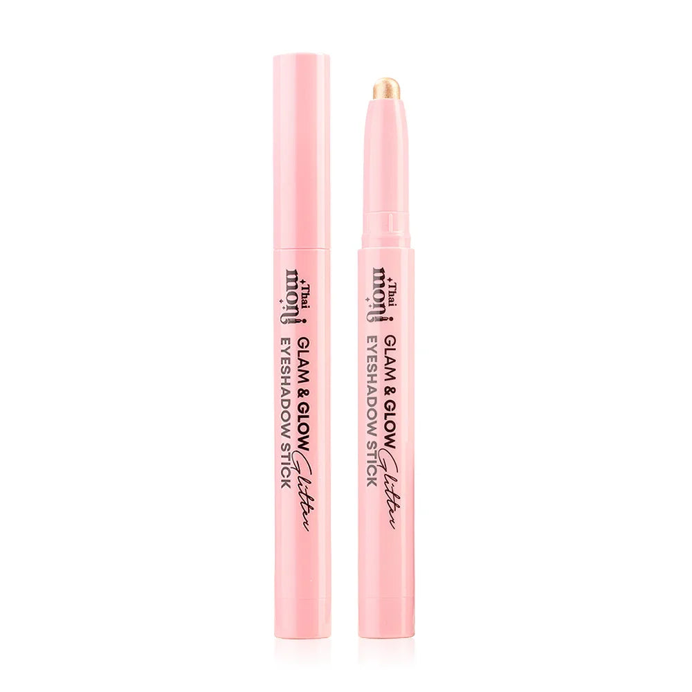 Thai Moni Glam & Glow Glitter Eyeshadow Stick 1g - #01 Champagne Gold