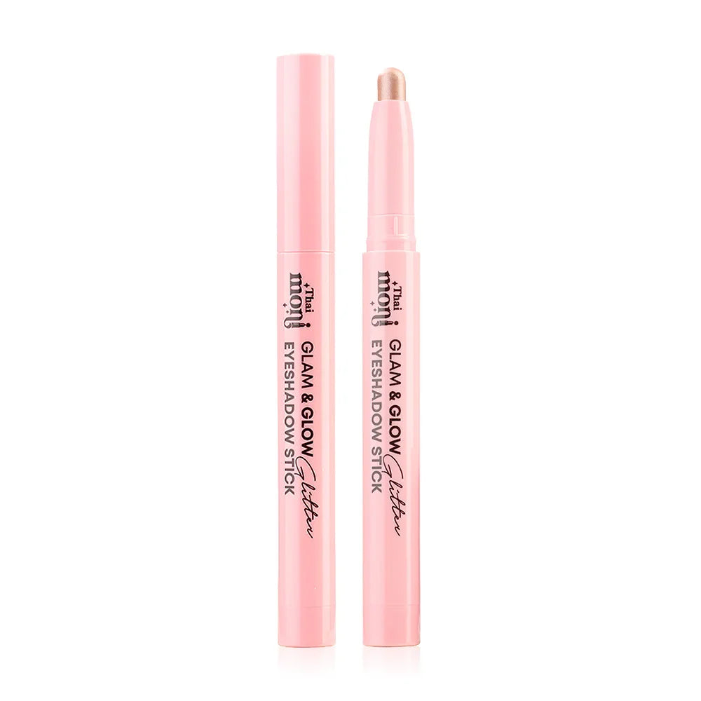 Thai Moni Glam & Glow Glitter Eyeshadow Stick 1g - #02 Rose Gold