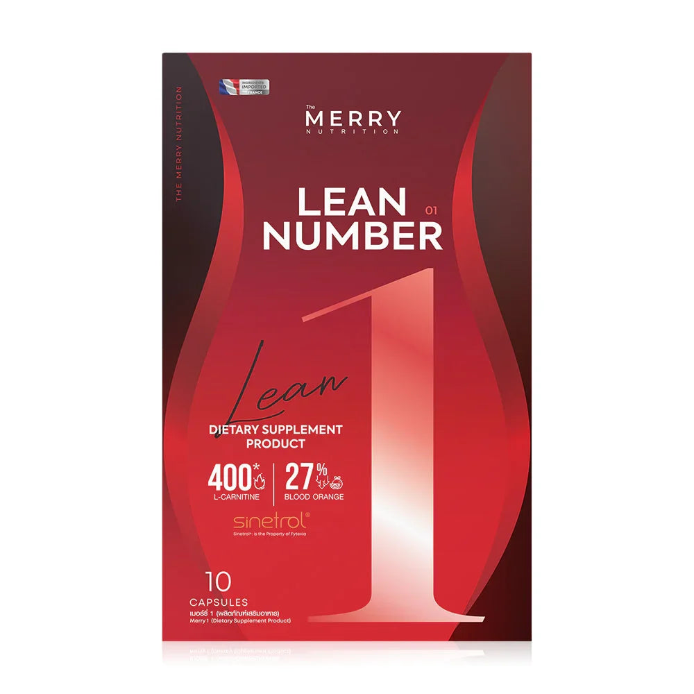 The Merry Lean Number01 10 Capsules L-Carnitine Dietary Supplement