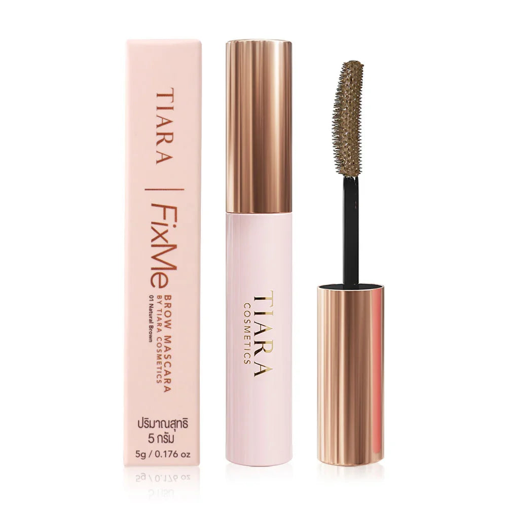 TIARA BEAUTY FixMe Brow Mascara 5g - #01 Natural Brown