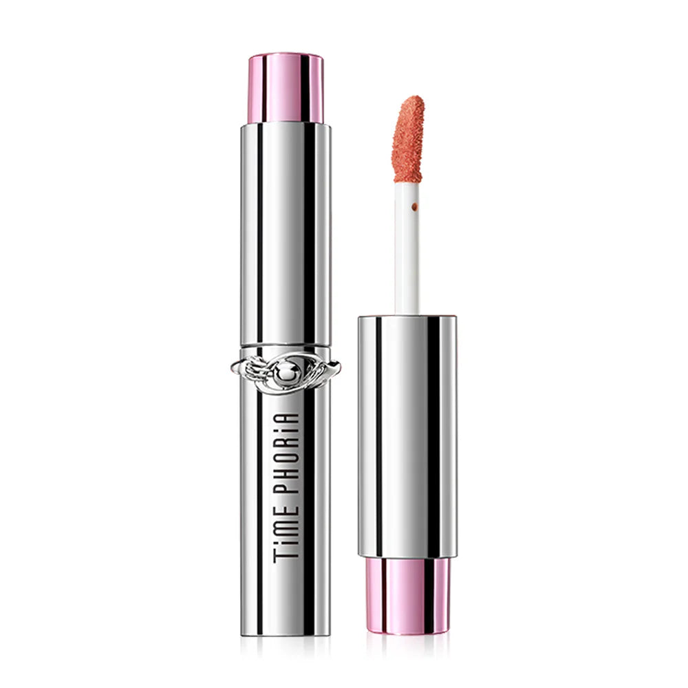 Time Phoria Spectra Ultra Stay-Shine Transfer Proof Lip Vinyl 5ml - #002 Peach Radiance