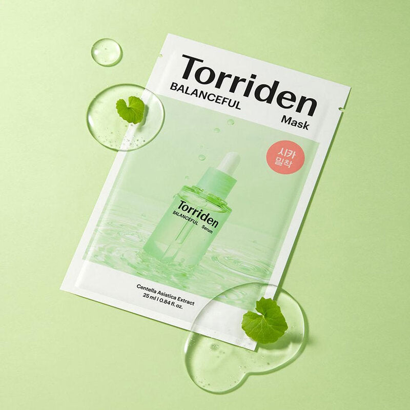 Torriden Balanceful Cica Mask Sheet 25ml x 10 Sheets #5DCica