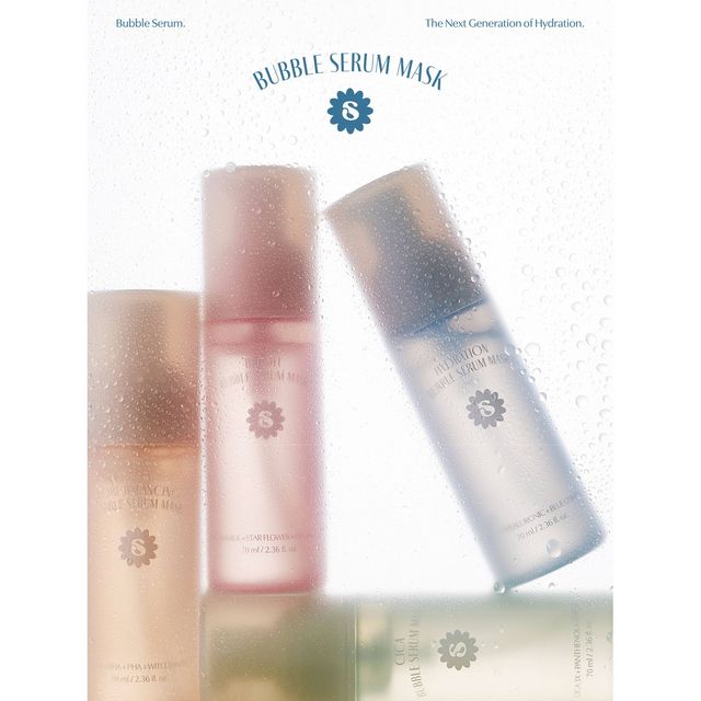 SUPERMOM Pore Balancing Bubble Serum Mask