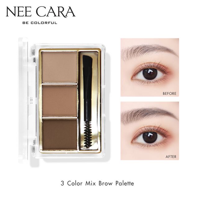 NEE CARA 3 Color Mix Brow Powder