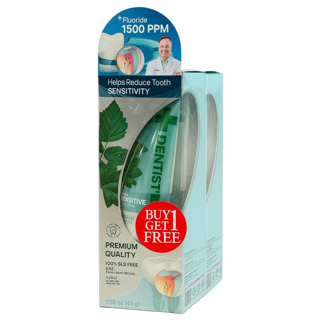 DENTISTE Ultra Sensitive Toothpaste x2 (Duo Pack) 45g