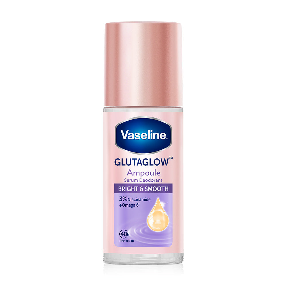 Vaseline Roll-On Serum GlutaGlow Ampoule Deodorant 45ml - Bright Bright