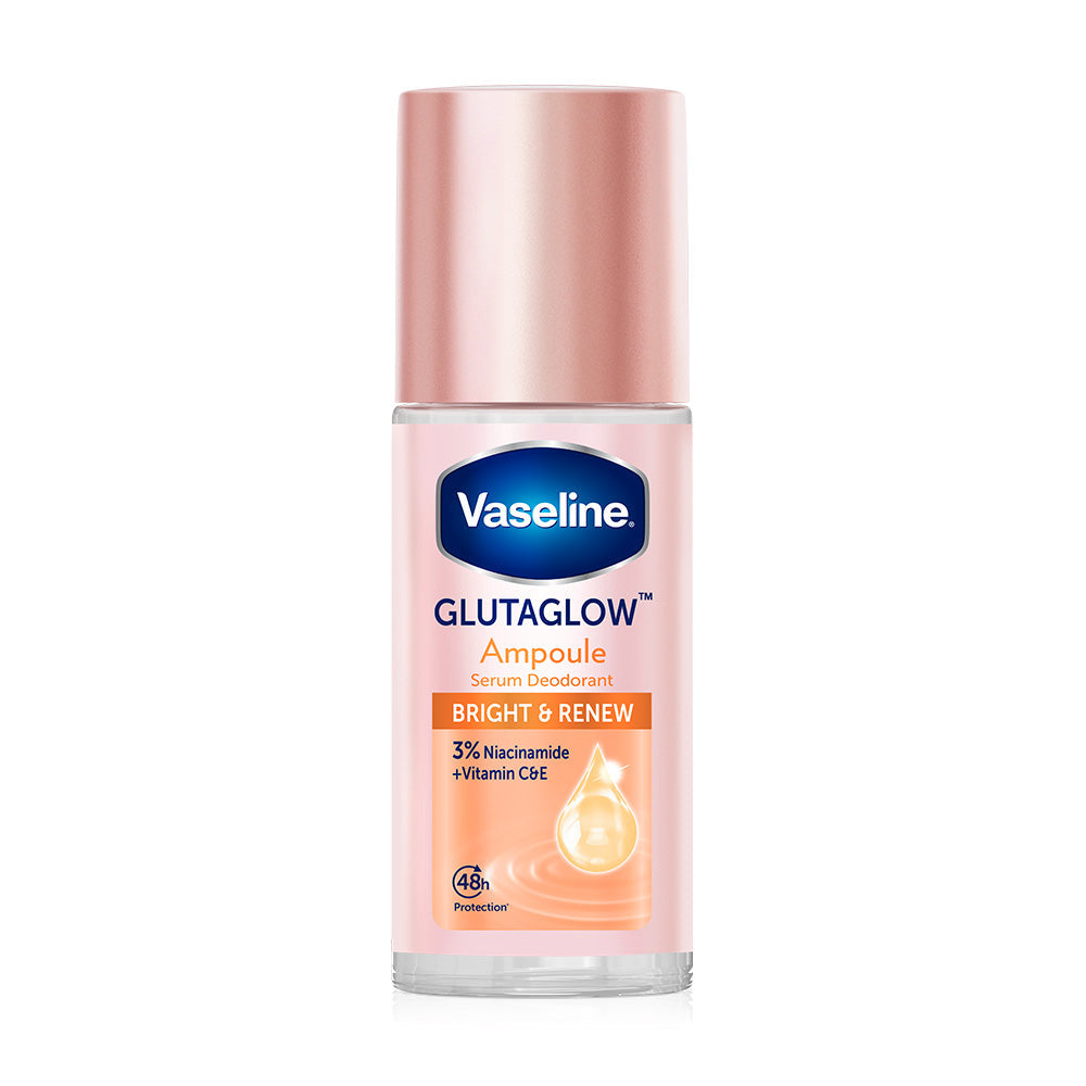 Vaseline Roll-On Serum GlutaGlow Ampoule Deodorant 45ml - Bright Bright (2)