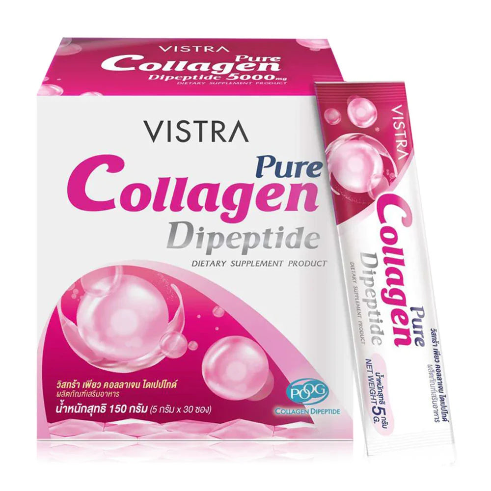 Vistra Pure Collagen Dipeptide 5000mg 30 Sachets