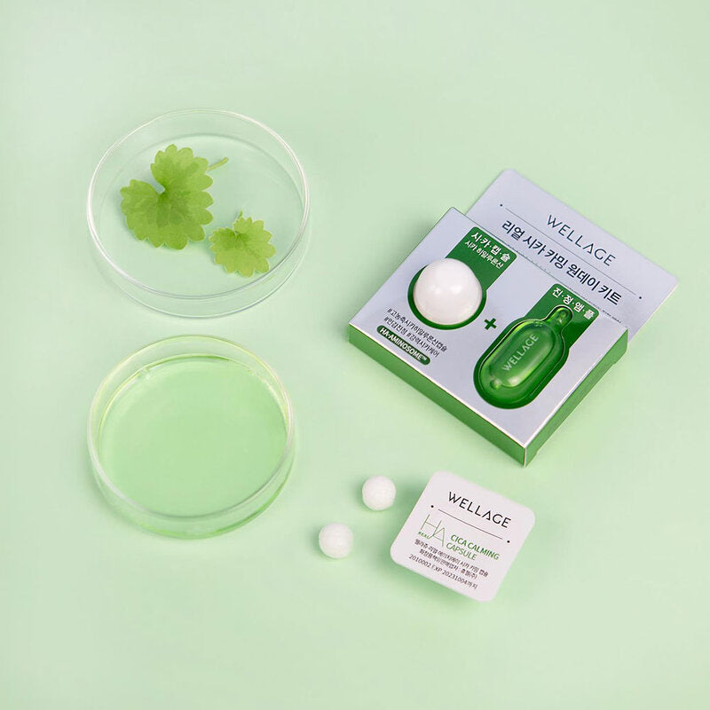 Wellage Real Cica Calming One Day Kit 15ml