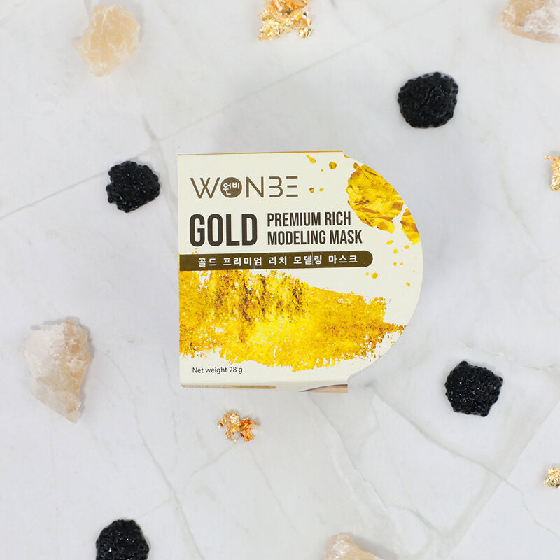 WONBE Gold Premium Rich Modeling Mask 28g Gel Mask