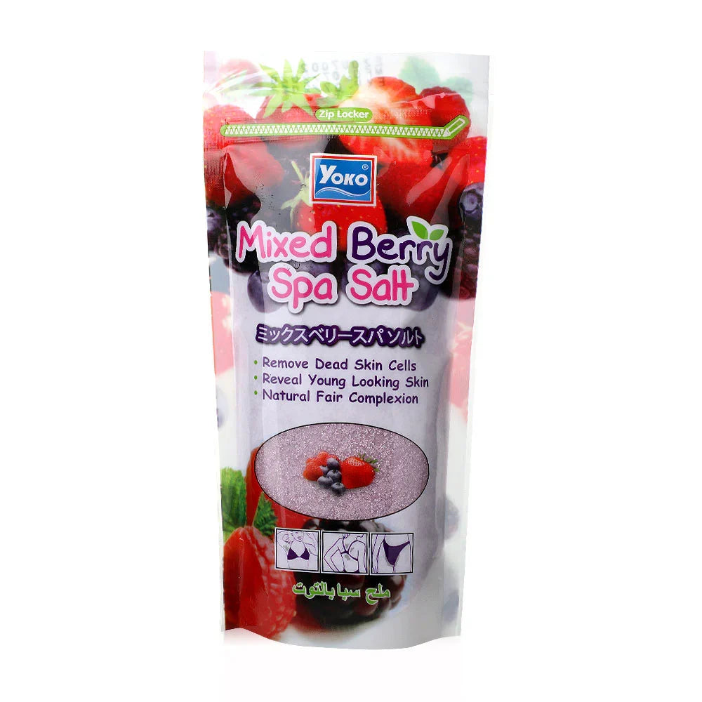 Yoko Mixed Berry Spa Salt 300g