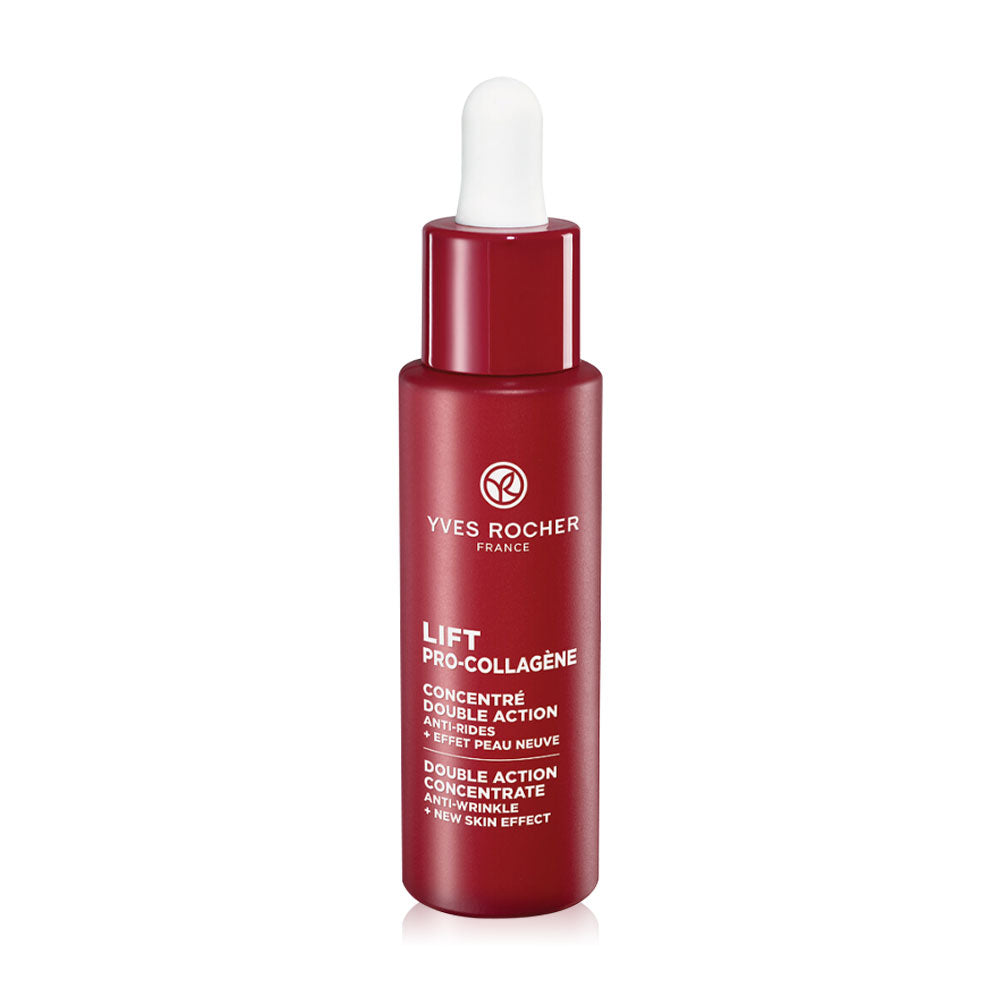 Yves Rocher Lift Pro-Collagene Double Action Concentrate Anti-Wrinkle + New Skin Effect 30ml Facial Serum