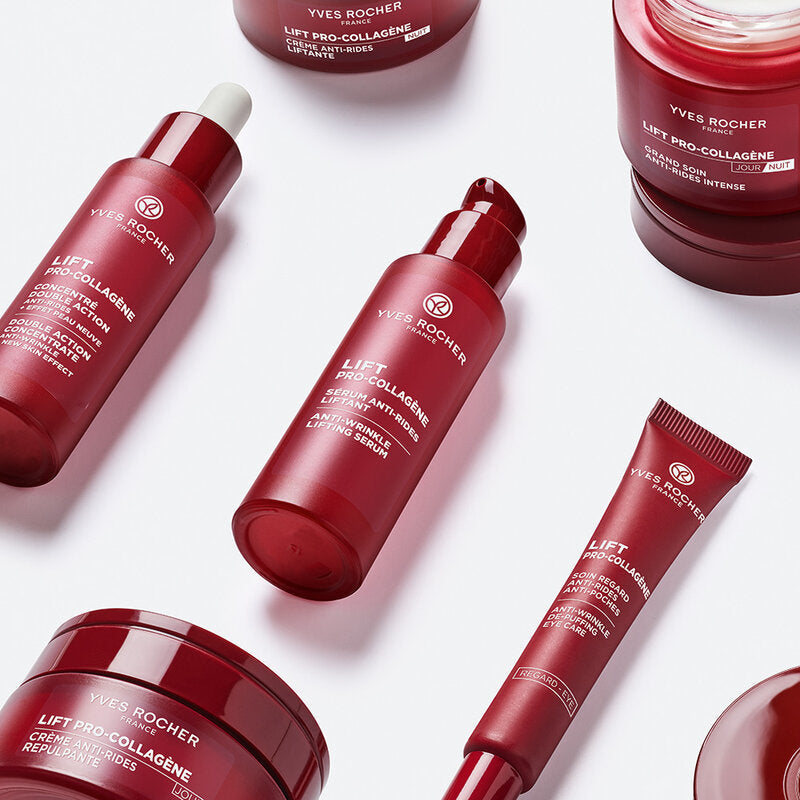 Yves Rocher Lift Pro-Collagene Double Action Concentrate Anti-Wrinkle + New Skin Effect 30ml Facial Serum